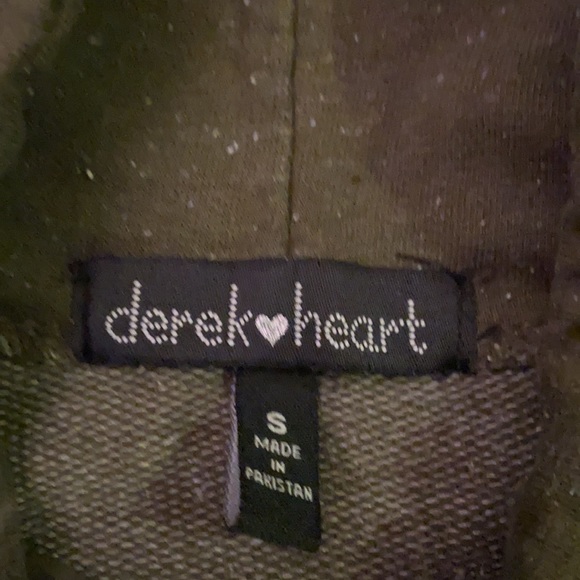 Derek heart sweatshirt tunic length size small - Picture 2 of 2
